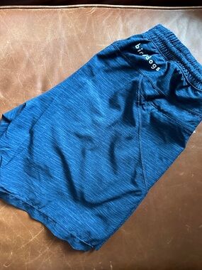 Birddogs Heathered Navy-Blue Athletic Shorts